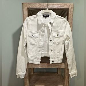 Women's White Denim Jacket